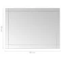 Wall mirror glass 60x40 cm by vidaXL, Mirrors - Ref: Foro24-249531, Price: 37,82 €, Discount: %