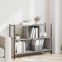 Sonoma Regal aus grauem Holzwerkstoff 102x28x77,5 cm von , Bücherregale und Regale - Ref: Foro24-838901, Preis: 60,35 €, Raba...