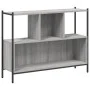 Engineered wood Sonoma gray bookshelf 102x28x77.5 cm by , Bookcases and shelves - Ref: Foro24-838901, Price: 59,24 €, Discoun...