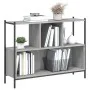 Engineered wood Sonoma gray bookshelf 102x28x77.5 cm by , Bookcases and shelves - Ref: Foro24-838901, Price: 59,24 €, Discoun...