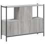 Sonoma Regal aus grauem Holzwerkstoff 102x28x77,5 cm von , Bücherregale und Regale - Ref: Foro24-838901, Preis: 60,35 €, Raba...