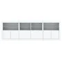 Sideboard mit weißen LED-Leuchten 202x37x67 cm von , Sideboards - Ref: Foro24-3209009, Preis: 231,94 €, Rabatt: %