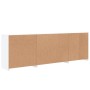 Sideboard with white LED lights 202x37x67 cm by , Sideboards - Ref: Foro24-3209009, Price: 222,10 €, Discount: %