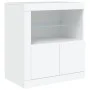 Sideboard with white LED lights 181.5x37x67 cm by , Sideboards - Ref: Foro24-3209037, Price: 228,42 €, Discount: %