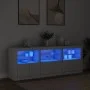 Sideboard with white LED lights 181.5x37x67 cm by , Sideboards - Ref: Foro24-3209002, Price: 253,76 €, Discount: %