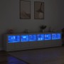 Sideboard mit weißen LED-Leuchten 283x37x67 cm von , Sideboards - Ref: Foro24-3209016, Preis: 308,34 €, Rabatt: %