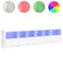 Sideboard with white LED lights 283x37x67 cm by , Sideboards - Ref: Foro24-3209016, Price: 298,81 €, Discount: %