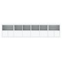 Sideboard mit weißen LED-Leuchten 283x37x67 cm von , Sideboards - Ref: Foro24-3209016, Preis: 308,34 €, Rabatt: %