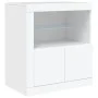 Sideboard mit weißen LED-Leuchten 283x37x67 cm von , Sideboards - Ref: Foro24-3209016, Preis: 298,81 €, Rabatt: %