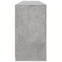 Sideboard with LED lights in concrete gray 181.5x37x67 cm by , Sideboards - Ref: Foro24-3209040, Price: 185,46 €, Discount: %