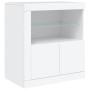 Sideboard mit weißen LED-Leuchten 283x37x67 cm von , Sideboards - Ref: Foro24-3209023, Preis: 354,57 €, Rabatt: %