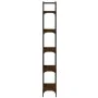 Bücherregal mit 5 Einlegeböden Eiche Holz braun 60,5x24x166,5 cm von , Bücherregale und Regale - Ref: Foro24-838867, Preis: 5...