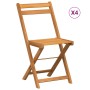 Klappbare Terrassenstühle 4 Stk. massives Akazienholz von , Gartenstühle - Ref: Foro24-3216305, Preis: 148,89 €, Rabatt: %