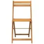Folding terrace chairs 4 units solid acacia wood by , Garden chairs - Ref: Foro24-3216305, Price: 148,89 €, Discount: %