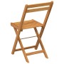 Klappbare Terrassenstühle 4 Stk. massives Akazienholz von , Gartenstühle - Ref: Foro24-3216305, Preis: 148,89 €, Rabatt: %
