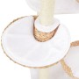 Rascador para gatos de hierba marina con poste de sisal de vidaXL, Mobiliario para gatos - Ref: Foro24-170734, Precio: 223,33...