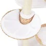 Rascador para gatos de hierba marina con poste de sisal de vidaXL, Mobiliario para gatos - Ref: Foro24-170734, Precio: 219,23...