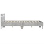Betongraues Holzwerkstoffbett mit Kopfteil 120x200 cm von , Betten und Lattenroste - Ref: Foro24-3207430, Preis: 131,13 €, Ra...