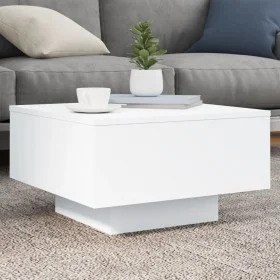 Couchtisch aus Holzwerkstoff weiß 55x55x31 cm von , Couchtisch - Ref: Foro24-836567, Preis: 52,39 €, Rabatt: %