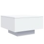 Engineered wood white coffee table 55x55x31 cm by , Coffee table - Ref: Foro24-836567, Price: 53,18 €, Discount: %