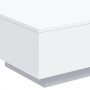 Engineered wood white coffee table 55x55x31 cm by , Coffee table - Ref: Foro24-836567, Price: 53,18 €, Discount: %