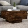 Couchtisch aus geräuchertem Eichenholz 55x55x31 cm von , Couchtisch - Ref: Foro24-836571, Preis: 49,62 €, Rabatt: %