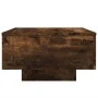 Couchtisch aus geräuchertem Eichenholz 55x55x31 cm von , Couchtisch - Ref: Foro24-836571, Preis: 49,62 €, Rabatt: %