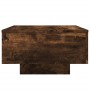 Mesa de centro madera de ingeniería roble ahumado 55x55x31 cm de , Mesas de centro - Ref: Foro24-836571, Precio: 47,78 €, Des...