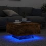 Couchtisch mit LED-Leuchten Räuchereiche 55x55x31 cm von , Couchtisch - Ref: Foro24-836578, Preis: 59,28 €, Rabatt: %
