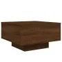 Mesa de centro madera de ingeniería roble marrón 55x55x31 cm de , Mesas de centro - Ref: Foro24-836573, Precio: 38,60 €, Desc...