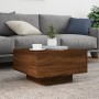 Couchtisch aus Holzwerkstoff braune Eiche 55x55x31 cm von , Couchtisch - Ref: Foro24-836573, Preis: 39,63 €, Rabatt: %