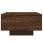 Mesa de centro madera de ingeniería roble marrón 55x55x31 cm de , Mesas de centro - Ref: Foro24-836573, Precio: 38,60 €, Desc...