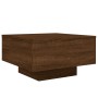 Couchtisch aus Holzwerkstoff braune Eiche 55x55x31 cm von , Couchtisch - Ref: Foro24-836573, Preis: 39,63 €, Rabatt: %
