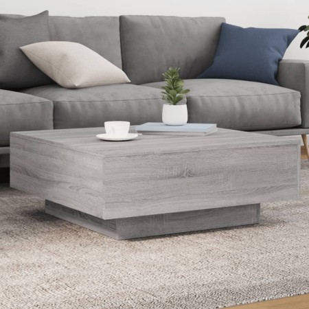 Sonoma Couchtisch aus grauem Holzwerkstoff 80x80x31 cm von , Couchtisch - Ref: Foro24-836586, Preis: 74,33 €, Rabatt: %