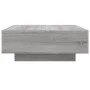 Engineered wood Sonoma gray coffee table 80x80x31 cm by , Coffee table - Ref: Foro24-836586, Price: 71,64 €, Discount: %