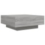 Engineered wood Sonoma gray coffee table 80x80x31 cm by , Coffee table - Ref: Foro24-836586, Price: 74,33 €, Discount: %