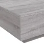 Engineered wood Sonoma gray coffee table 80x80x31 cm by , Coffee table - Ref: Foro24-836586, Price: 71,64 €, Discount: %