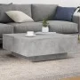 Mesa de centro madera de ingeniería gris hormigón 80x80x31 cm de , Mesas de centro - Ref: Foro24-836584, Precio: 72,78 €, Des...