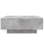 Engineered wood gray concrete coffee table 80x80x31 cm by , Coffee table - Ref: Foro24-836584, Price: 72,78 €, Discount: %