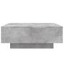 Grauer Couchtisch aus Holzwerkstoff Beton 80x80x31 cm von , Couchtisch - Ref: Foro24-836584, Preis: 73,98 €, Rabatt: %