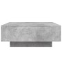 Engineered wood gray concrete coffee table 80x80x31 cm by , Coffee table - Ref: Foro24-836584, Price: 73,98 €, Discount: %