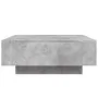 Engineered wood gray concrete coffee table 80x80x31 cm by , Coffee table - Ref: Foro24-836584, Price: 72,78 €, Discount: %