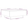 Grauer Couchtisch aus Holzwerkstoff Beton 80x80x31 cm von , Couchtisch - Ref: Foro24-836584, Preis: 73,98 €, Rabatt: %