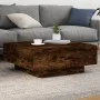 Couchtisch mit LED-Leuchten Räuchereiche 80x80x31 cm von , Couchtisch - Ref: Foro24-836592, Preis: 81,66 €, Rabatt: %