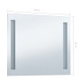 Bathroom wall mirror with LED 60x50 cm by vidaXL, Mirrors - Ref: Foro24-144705, Price: 84,40 €, Discount: %