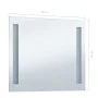 Bathroom wall mirror with LED 60x50 cm by vidaXL, Mirrors - Ref: Foro24-144705, Price: 78,32 €, Discount: %