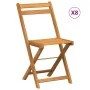 Klappbare Terrassenstühle 8 Stk. massives Akazienholz von , Gartenstühle - Ref: Foro24-3216307, Preis: 287,48 €, Rabatt: %
