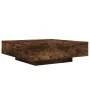 Couchtisch Holzwerkstoff Eiche geräuchert 100x100x31 cm von , Couchtisch - Ref: Foro24-836599, Preis: 103,72 €, Rabatt: %