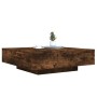 Couchtisch Holzwerkstoff Eiche geräuchert 100x100x31 cm von , Couchtisch - Ref: Foro24-836599, Preis: 104,40 €, Rabatt: %
