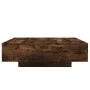 Engineered wood smoked oak coffee table 100x100x31 cm by , Coffee table - Ref: Foro24-836599, Price: 102,16 €, Discount: %